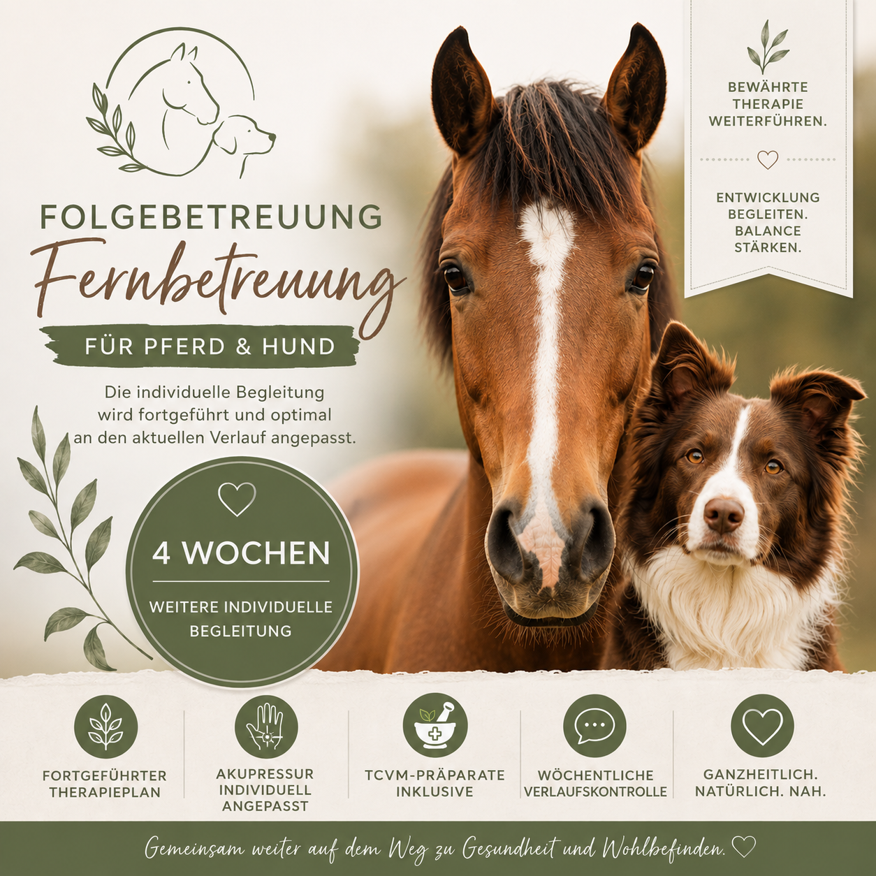 Fernbetreuung verlängern – weitere 4 Wochen